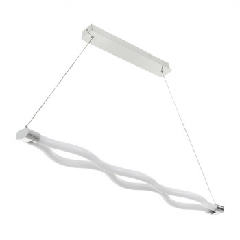 Lustra basset, alb, led 40w, 4000k, 2232