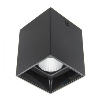 Spot aplicat, Negru,  led 10w, 4000k, 2038 bk