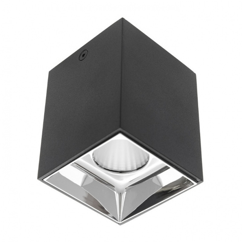 Spot aplicat, Negru/Crom,  led 10w, 4000k, 2038 sl
