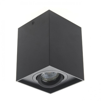 Spot aplicat, Negru, 1xGU10, 2074 bk