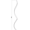 Lampadar Interior TORSION - Art.01-1798, Redo, LED, 24W