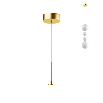 Kit de suspensie de interior BILIA Art. SKBS01BS, Redo, KIT surface (driver included max.30W) IP44, Brass