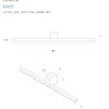 Aplică de interior FINGER60 W0155, Maxlight, alb