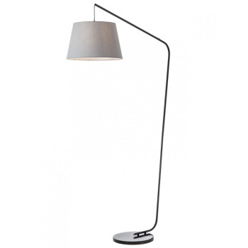 Lampadar de interior KERMIT - Art. 01-3078, Smarter, Negru/Gri