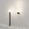 Aplică de exterior Maytoni Bold - Art. O598WL-01B, Negru