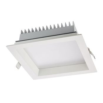 Corp încastrat cu LED XEVO 22W 220-240V AC 3000K CRI.82 IP20/IP44 90° Alb mat