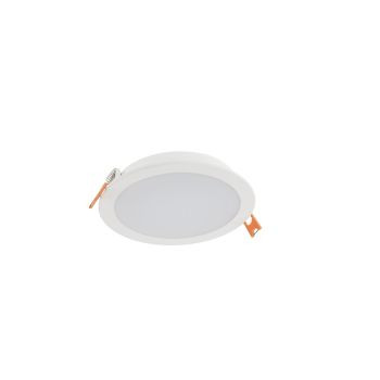 Corp încastrat rotund cu LED XFACE 12W 100-240V AC 3000K CRI.80 IP40 120° Alb mat