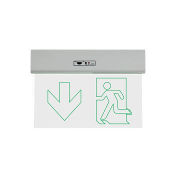 Corp de iluminat de siguranță cu LED XGO săgeată în sus transparent