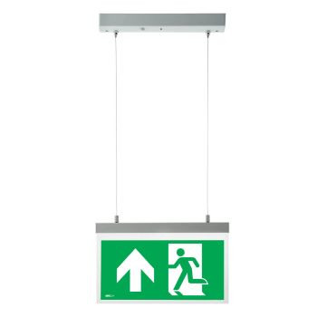 Corp de iluminat de siguranță cu LED XWAY săgeată în sus suspendat