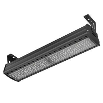Corp de iluminat liniar etanș XFACTORY 542mm 100W 100-305V 4000K 40x120grd Negru