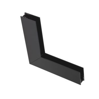 Conector XTRIM S 90grd plane diferite 48V Negru