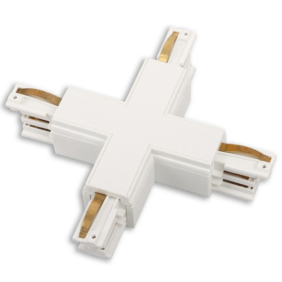 Conector X - Art. MHT1-X-WH, Maxlight, Alb