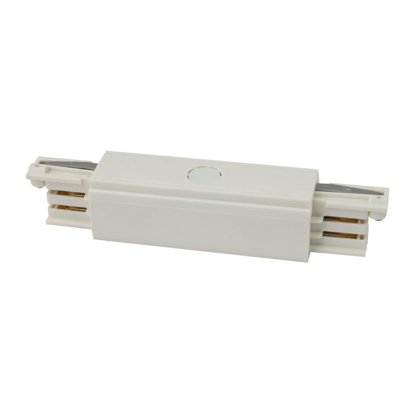 Conector drept pentru șină - Art. MHT1-IL-WH MAX, Maxlight, Alb