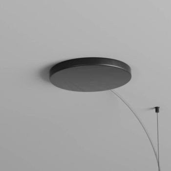 Cutie rotundă pentru conexiunile electrice, echipată cu alimentator DALI pentru XAMBIT AM01 Negru mat