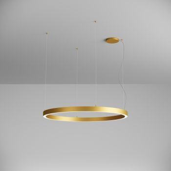 Corp de iluminat cu montaj pe plafon sau suspendat XAMBIT 4000K 105° Auriu mat