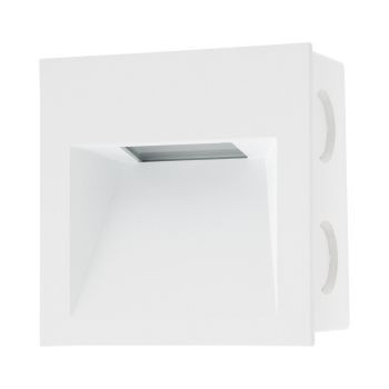 Corp de iluminat încastrat în perete XGHOST LED 2W 100-240V AC 4000K CRI.80 Alb mat