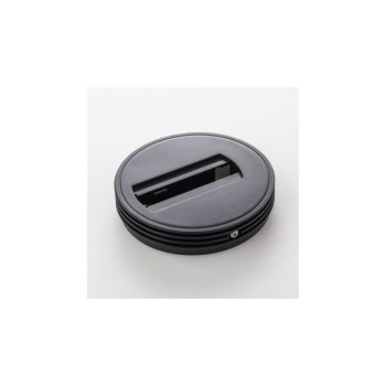 Adaptor pentru montajul individual, pe plafon a mini proiectoarelor prevăzute cu adaptor pentru şină cu un circuit, Negru