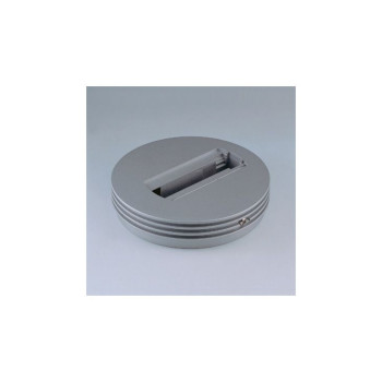 Adaptor pentru montajul individual, pe plafon a mini proiectoarelor prevăzute cu adaptor pentru şină cu un circuit, Argintiu