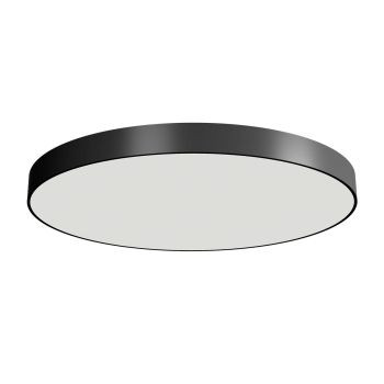 Corp de iluminat rotund XPILL cu montaj pe plafon sau suspendat 4000K CRI.80 110° Negru mat