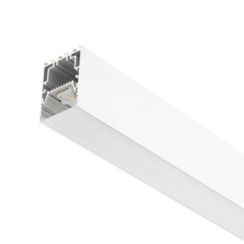 Corp de iluminat pentru montaj aparent sau suspendat XROPE 4000K CRI 80 120° Alb mat OSRAM