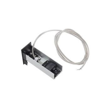 Element de alimentare XUNO cu capăt, conector mamă2P+2P+N și cabluri 3x1,5 mm² + 2x0,75 mm², versiunea DALI Negru mat