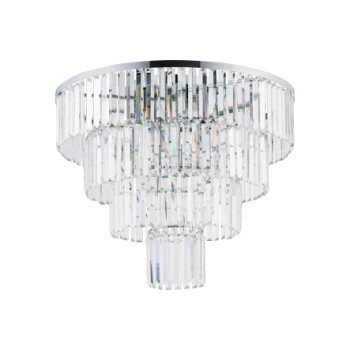 Candelabru de interior CRISTAL L - Art. 7631, Nowodvorski, Transparent/Argintiu