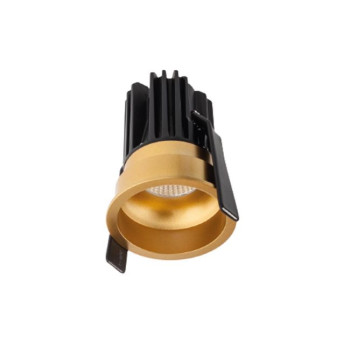Spot fix încastrat XCLUB 1x7/10W 350/500mA 2-20V 4000K CRI.80 UGR<19 36° Auriu