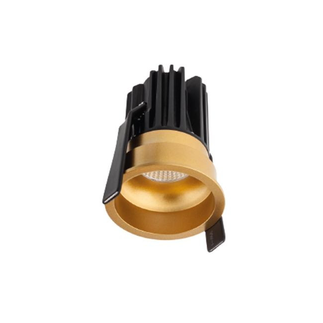Spot fix încastrat XCLUB 1x7/10W 350/500mA 2-20V 2700K CRI.90 UGR<19 36° Auriu