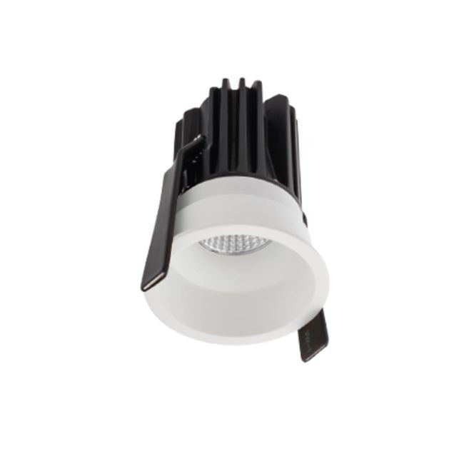 Spot fix încastrat XCLUB 1x7/10W 350/500mA 2-20V 2700K CRI.90 UGR<19 36°, Alb mat