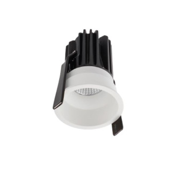 Spot fix încastrat XCLUB 1x7/10W 350/500mA 2-20V 3000K CRI.90 UGR<19 36°, Alb mat