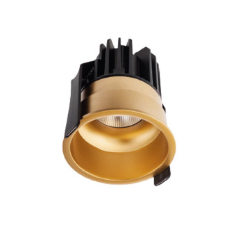 Spot fix încastrat XCLUB 1x11/15W 500/700mA 2-22/24V 4000K CRI.80 UGR<19 50° Auriu