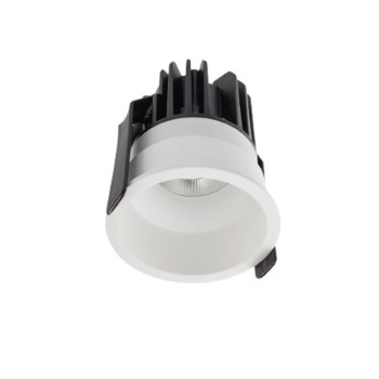 Spot fix încastrat XCLUB 1x11/15W 500/700mA 2-22/24V 4000K CRI.80 UGR<19 50°, Alb mat