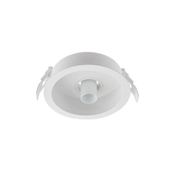 Corp de iluminat încastrat cu modul detașabil cu LED XDRILL 1x9W 4000K CRI.90 UGR<10 18°, Alb mat