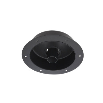Corp de iluminat încastrat, profil fără ramă vizibilă, cu modul detașabil cu LED XDRILL 1x9W 3000K CRI.90 UGR<10 18°, Negru mat