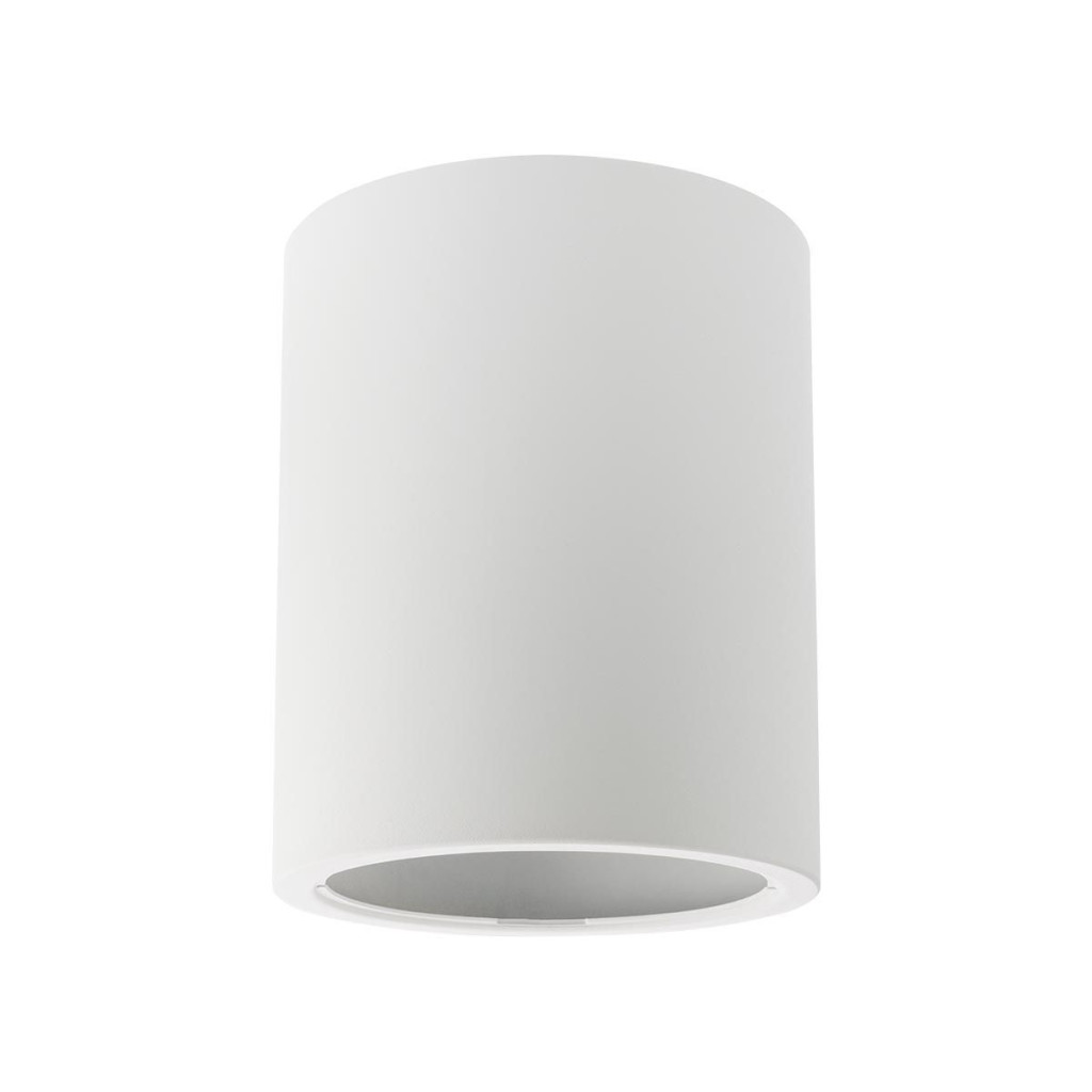 Carcasă rotundă XTHEMA din oțel pentru montajul aparent al unui modul echipat cu LED din gama TM04/05, Alb mat