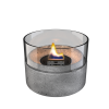 Lumânare ambientală TenderFlame CAFE 18 GREY LAVA PORCELAIN, Art. TF-0410010