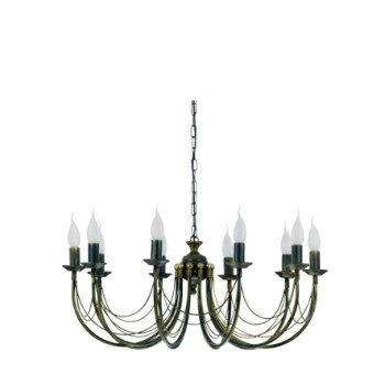 Candelabru de interior ARES X - Art. 206, Nowodvorski, Negru