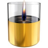 Lumânare ambientală TenderFlame LILLY 10 GOLD GLASS, Art. TF-200005