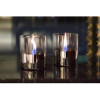 Lumânare ambientală TenderFlame LILLY 10 SILVER GLASS, Art. TF-200018