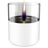 Lumânare ambientală TenderFlame LILLY 10 WHITE GLASS, Art. TF-200004