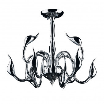 Lustră de interior Swan - Art. MX8098-12A/CH, Italux, Crom