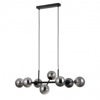 Pendul de interior Erimida - Art. PND-2244-8A-BL, Italux, Negru