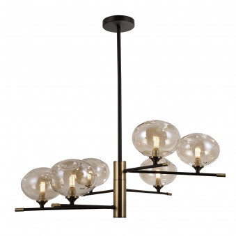 Pendul de interior Mesta - Art. PND-58856-6-MB-AB, Italux, Maro antic