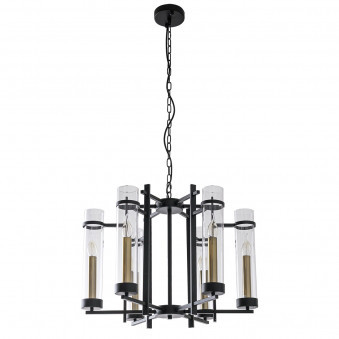 Pendul de interior Aspen - Art. PND-31186-6A-BL, Italux, Negru