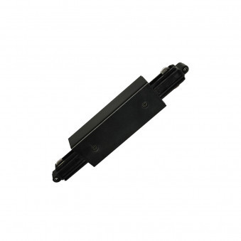 Conector Marvi Track - Art. TRL-H1C-CONN-LONG-BL, Italux, Negru