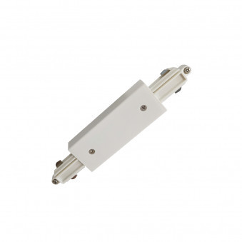 Conector Marvi Track - Art. TRL-H1C-CONN-LONG-WH, Italux, Alb