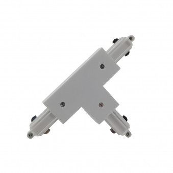 Conector Marvi Track - Art. TRL-H1C-CONN-T-LF-WH, Italux, Alb