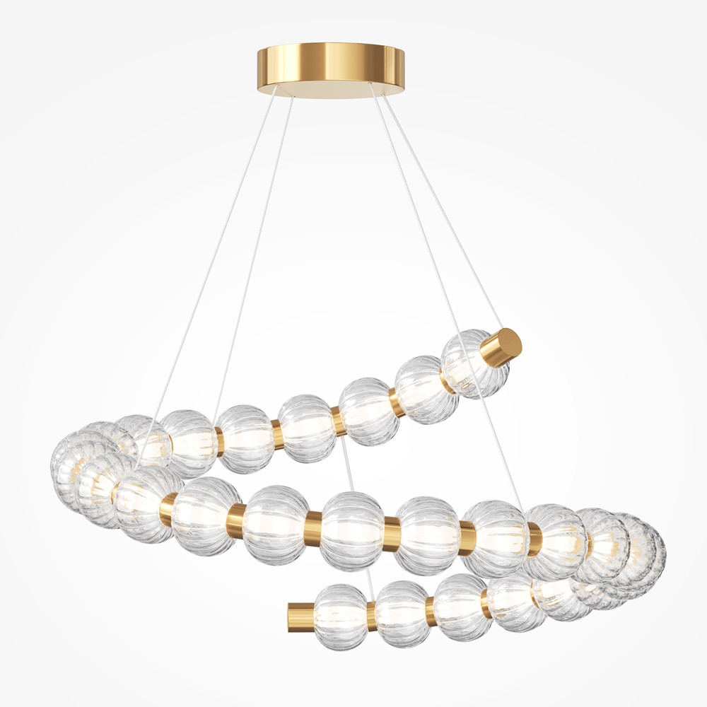 Lustra aurie cu led Amulet MOD555PL-L35G3K