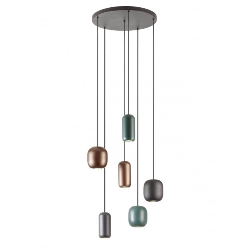 Suspensie de interior BOOM - Art. 01-3482, Smarter, Verde/Maro/Negru