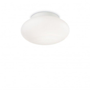 Plafonieră de exterior BUBBLE - Art. 135250, Ideal Lux, Alb